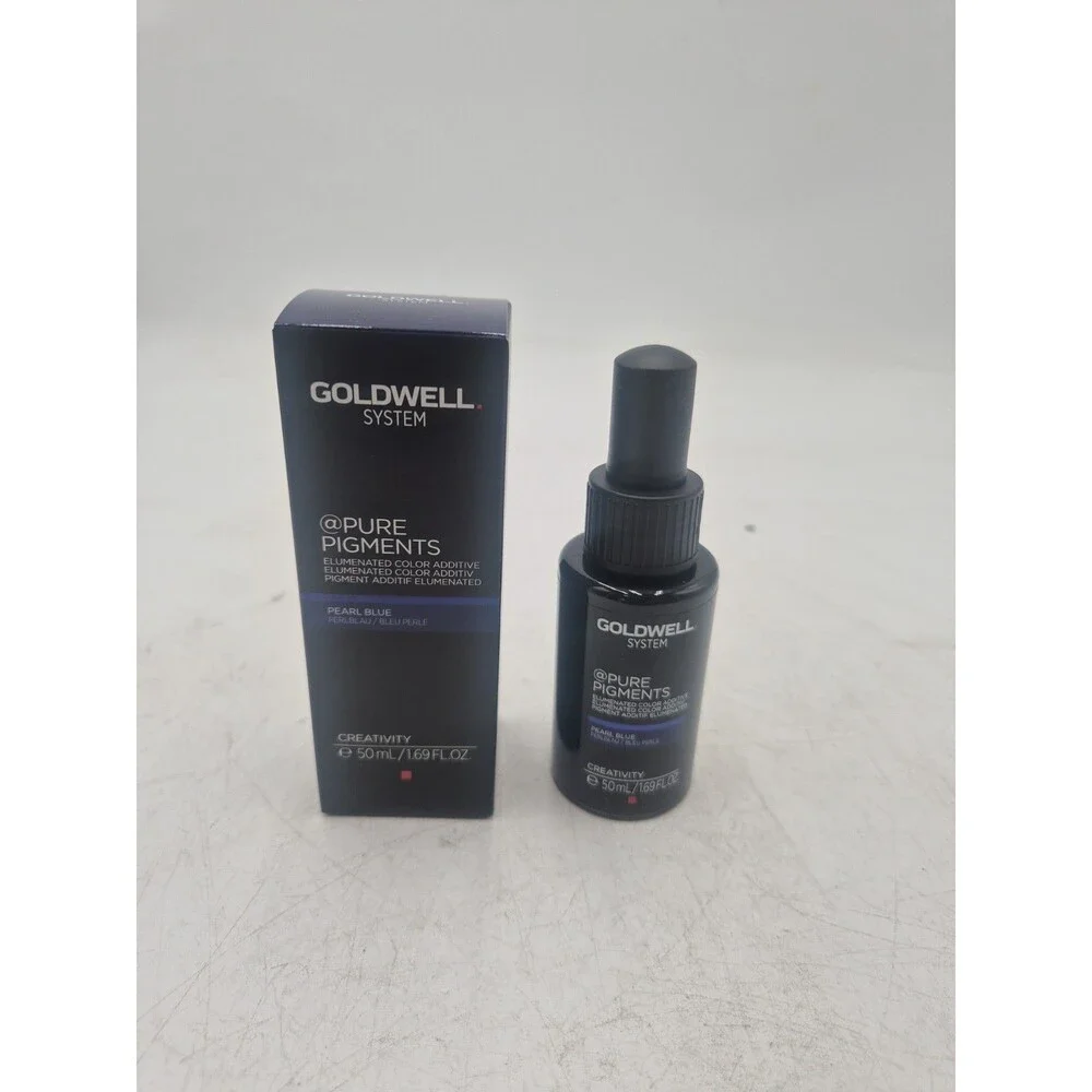 Goldwell @Pure Pigments Pearl Blue Elumenated Color Additive New